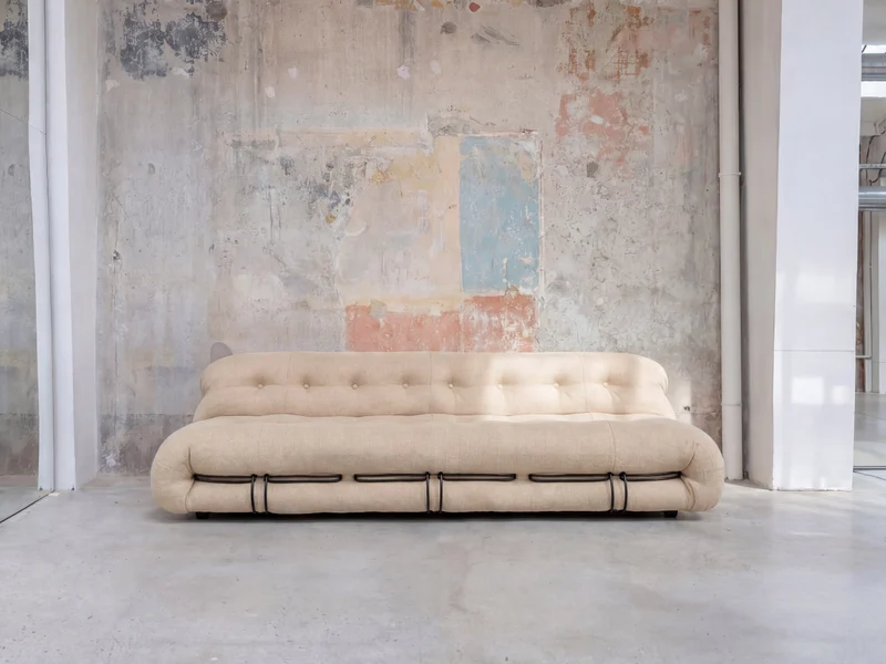 Cassina soriana sofa — view 2